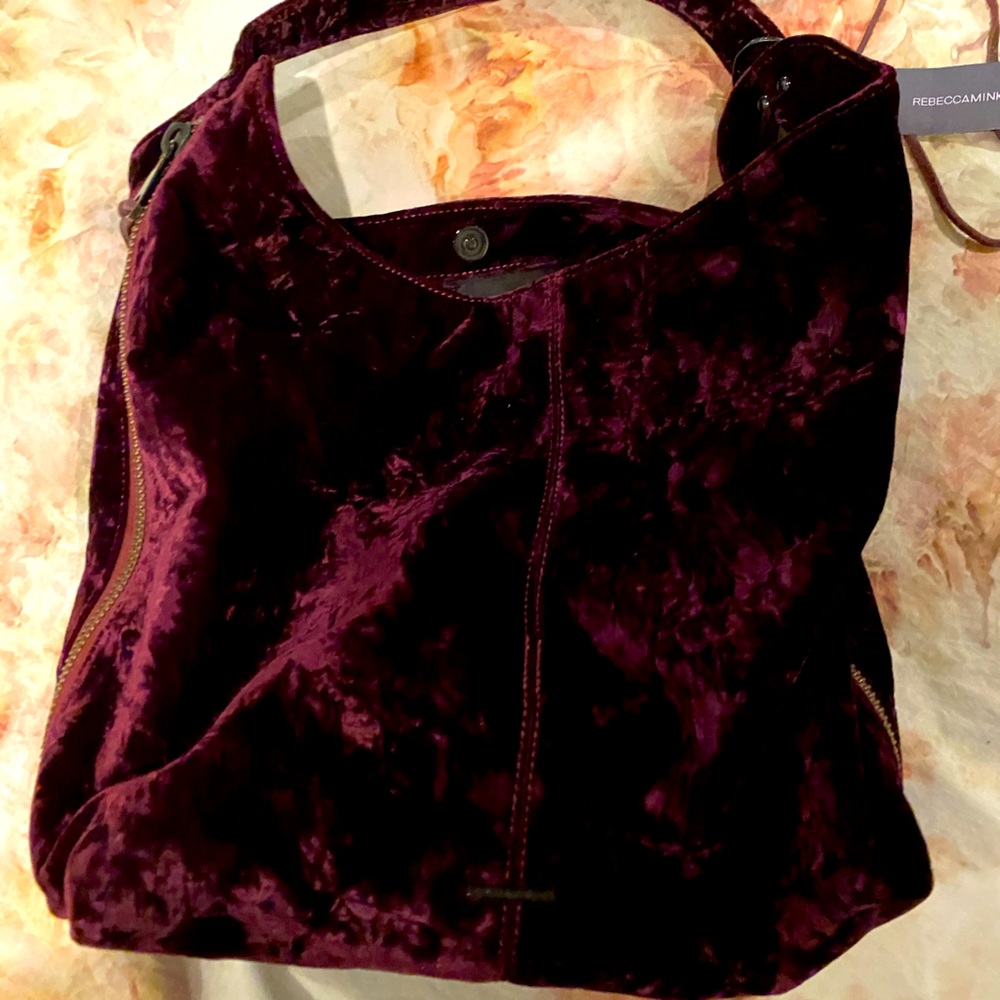 Rebecca minkoff velvet purse